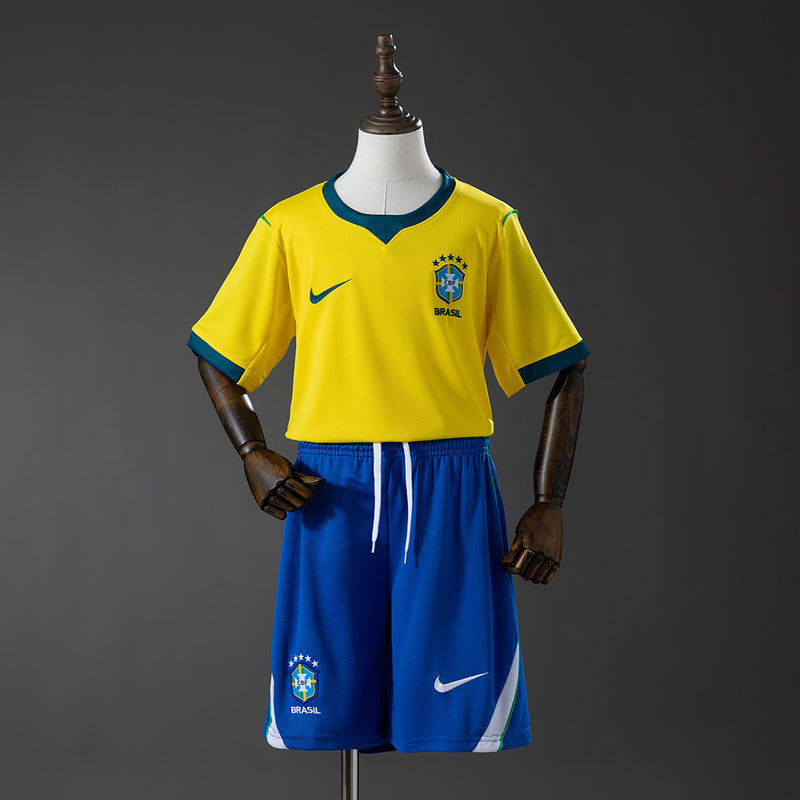 Kit Infantil da Seleção Brasileira 2026 Casa