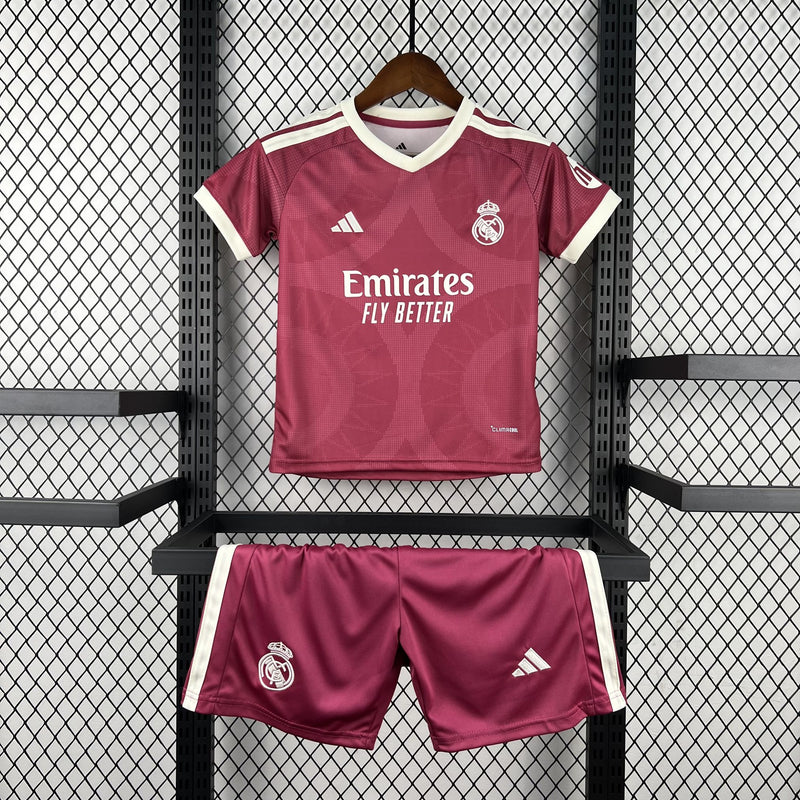 Kit Infantil Real Madrid 26/27 Terceiro