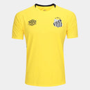 Camisa Santos 25/26 Treino Umbro Masculina - Amarelo+Preto