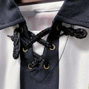 Camisa Atlético Mineiro Centenário Retrô 2008 Preta e Branca - Lotto