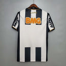 Camisa Atlético Mineiro Home Retrô 2013 Patch da Libertadores - Preta e Branca - Lupo