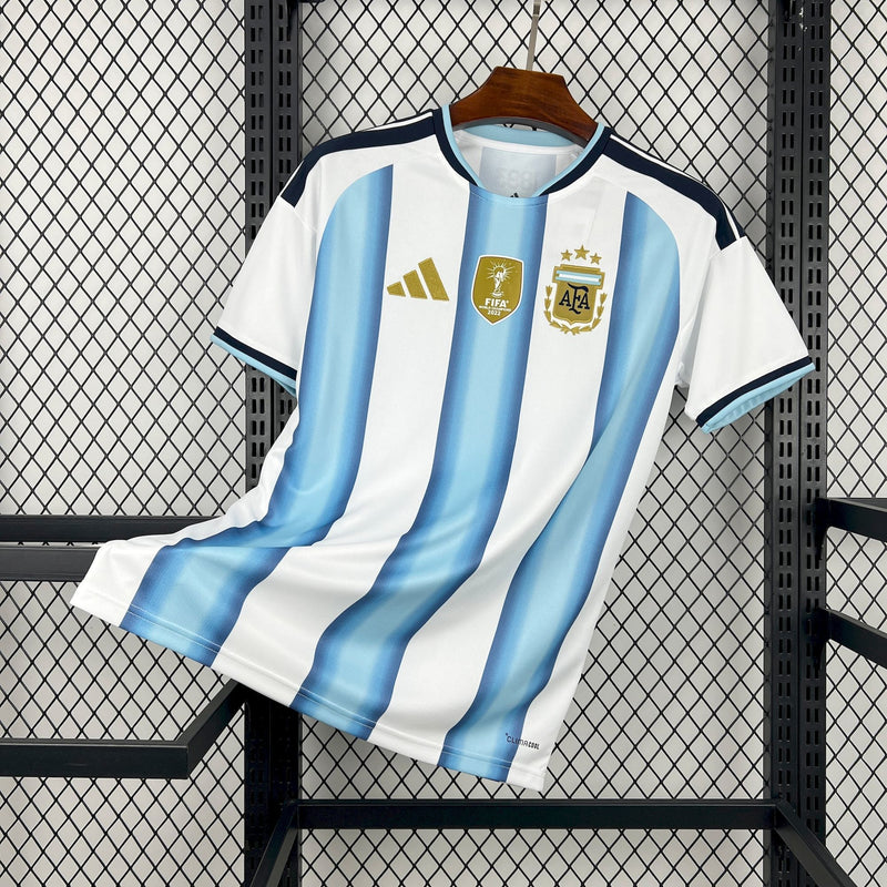 Camisa da Seleção Argentina 2026 Casa - Versão Torcedor + Patch Campeão 2022 Grátis