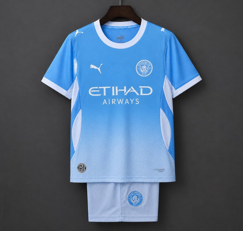 Kit Infantil Manchester City 26/27 Casa