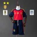 Kit Infantil da Seleção Espanhola 26/27 Casa - 2 estrelas