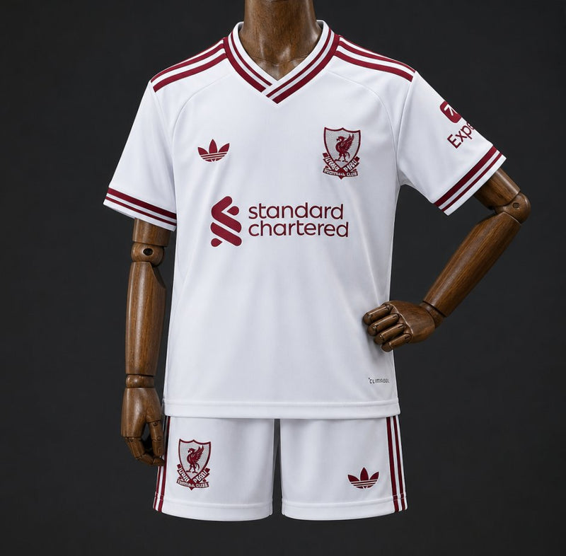 Kit Infantil Liverpool 26/27 Fora