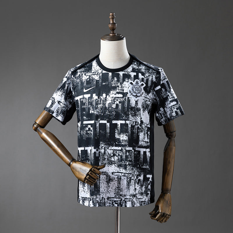 Camisa Corinthians 26/27 Pré-jogo - Versão Torcedor