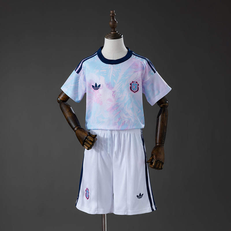 Kit Infantil da Seleção da Costa Rica 2026 Fora