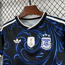 Kit Infantil da Seleção da Argentina 2026 Fora