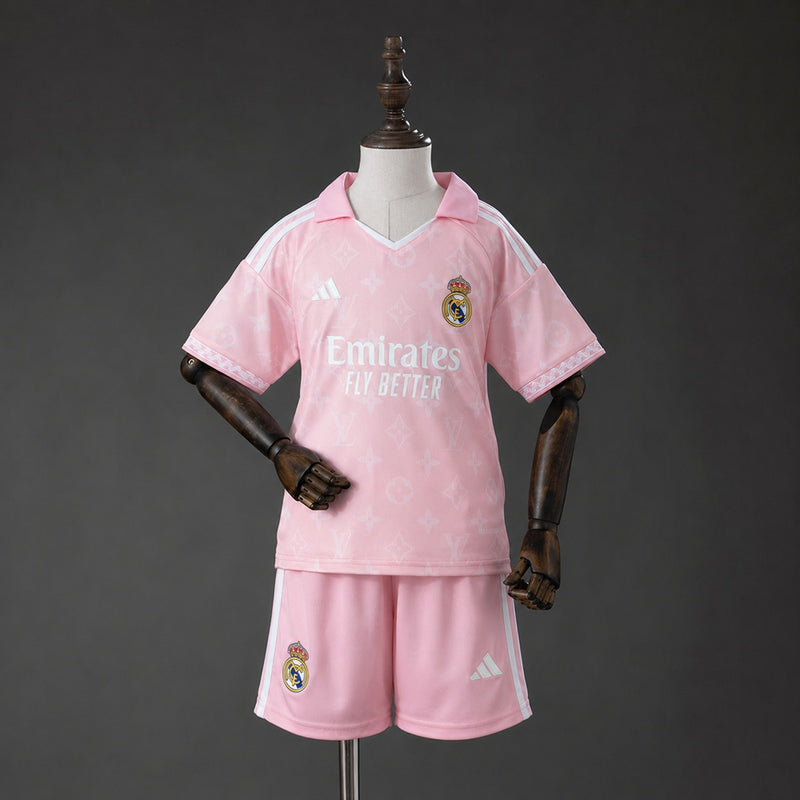 Kit Infantil Real Madrid 26/27 Ed. Especial LV - Rosa