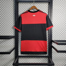 Camisa Retrô Flamengo Home 2017/18 Masculino - Preto e Vermelho