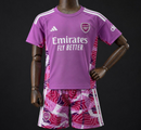 Kit Infantil Arsenal 26/27 Goleiro - Roxo