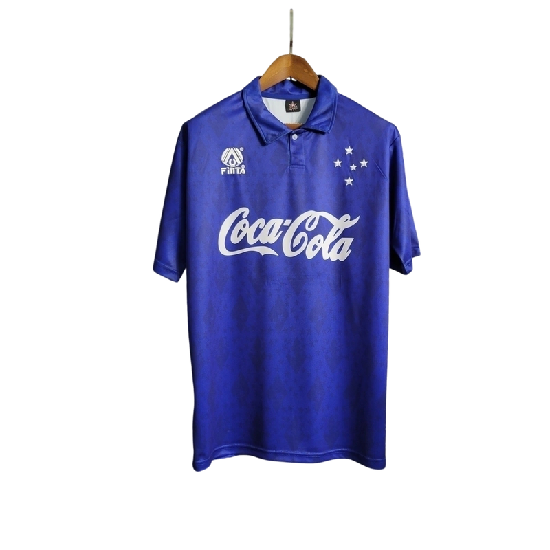 Camisa Cruzeiro Retrô 1993/94 Azul Escuro - Finta
