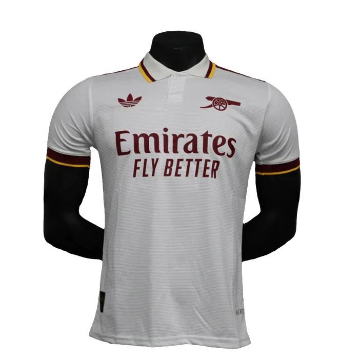 Camisa Arsenal Edição Especial 25/26 - Branca - Versão Jogador