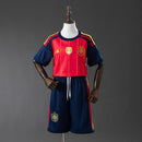Kit Infantil da Seleção Espanhola 26/27 Casa - 2 estrelas