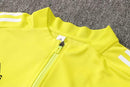 Conjunto Inverno Internacional Amarelo e Preto Adidas - Com Fecho