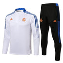 Conjunto Inverno Real Madrid Branco Adidas - Com Ziper