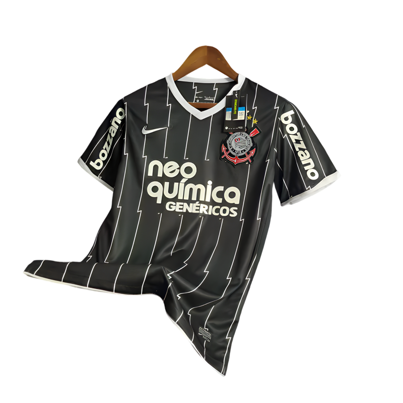 Camisa Corinthians Retrô 2012/13 Home Nike Masculina - Preto
