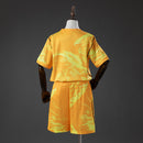Kit Infantil da Seleção da Inglaterra Goleiro - Amarelo
