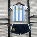 Kit Infantil da Seleção Argentina 2026 Casa