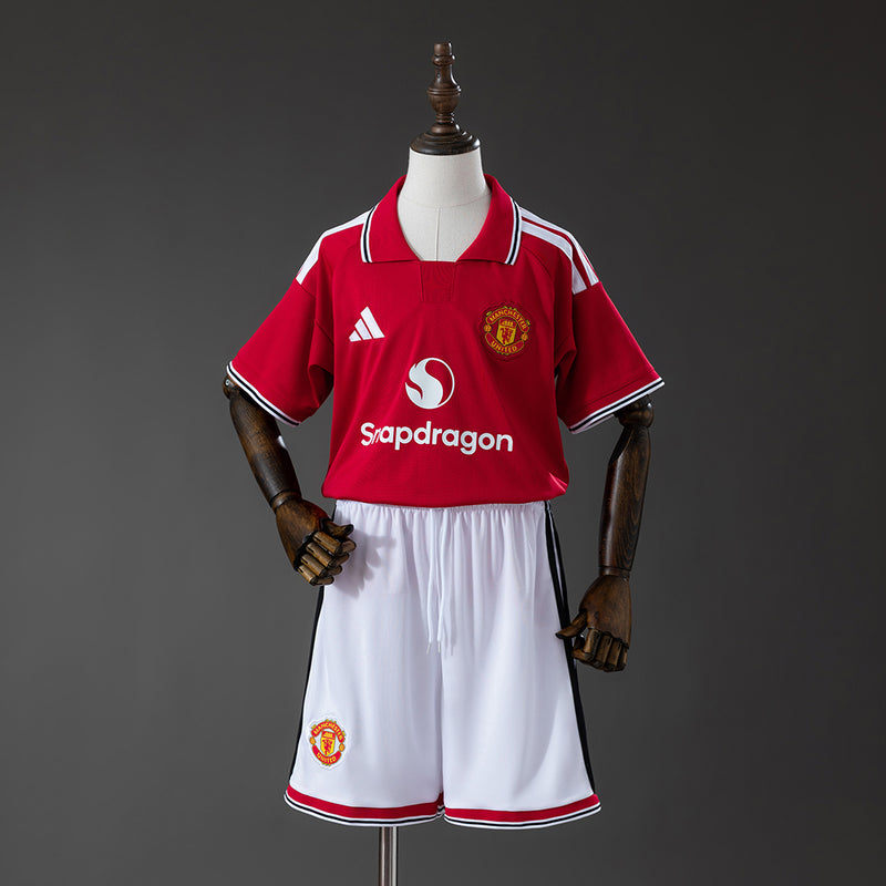 Kit Infantil Manchester United 26/27 Casa