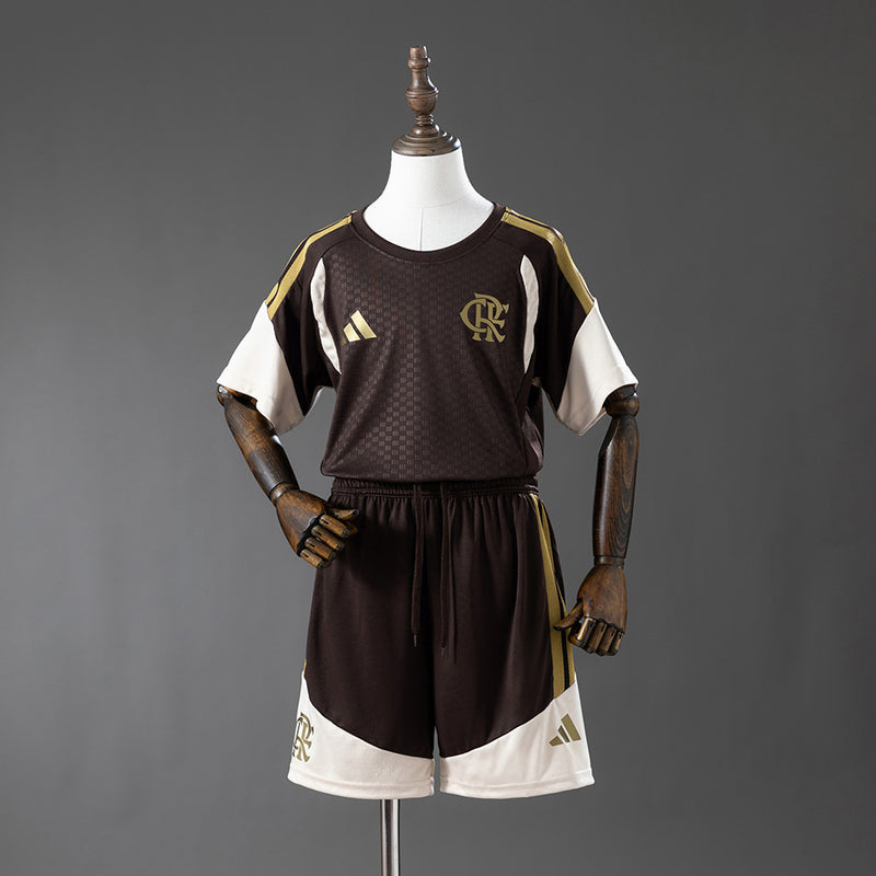Kit Infantil Flamengo 26/27 Treino - Bege
