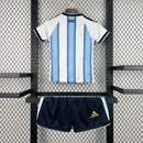Kit Infantil da Seleção da Argentina 2026 Casa