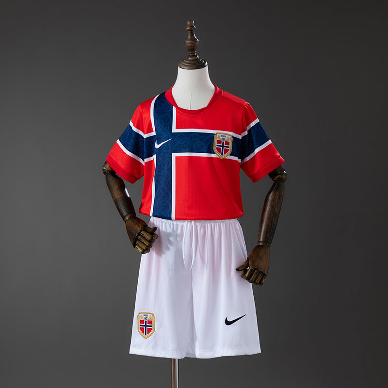 Kit Infantil da Seleção da Noruega 2026 Casa