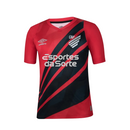 Camisa Athletico Paranaense 24/25 Home Umbro Torcedor - Vermelha e Preta