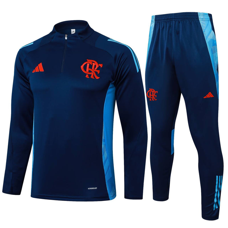 Conjunto Inverno do Flamengo Adidas - Azul Escuro