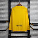 Manga Longa Barcelona Quarto Uniforme 23/24 - Versão Torcedor