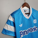 Camisa Olympique de Marseille Fora 90/91 - Versão Retro