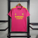 Camisa Real Madrid Goleiro Rosa 23/24 - Torcedor