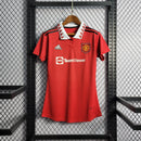 Camisa Manchester United Casa 22/23 - Feminina