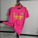 Camisa Real Madrid Goleiro Rosa 23/24 - Torcedor