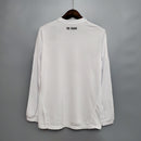 Manga Longa Real Madrid Casa 10/11 - Versão Retrô