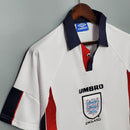Camisa Inglaterra Casa 98/99 - Versão Retrô