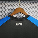 Camisa Napoli Treino 22/23 Preta - Torcedor